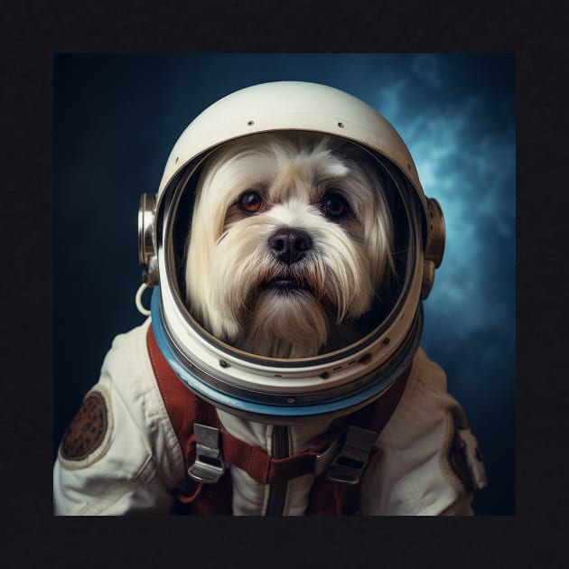 Astro Dog - Lhasa Apso by Merchgard